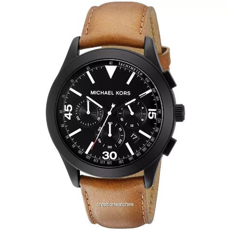 uhr michael kors mk 8450|Michael Kors Gareth Chronograph Black Dial Brown .